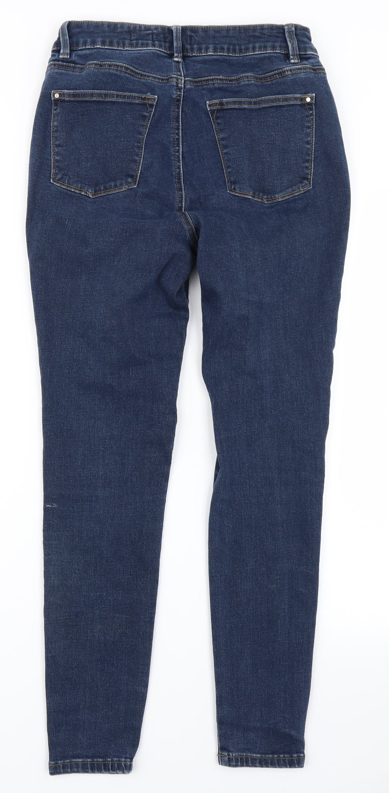 TU Womens Blue  Denim Skinny Jeans Size 8 L25 in