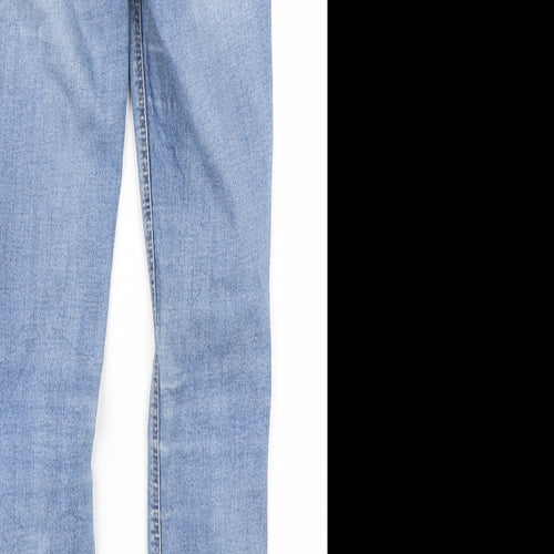 Matalan Womens Blue  Denim Skinny Jeans Size 8 L25 in
