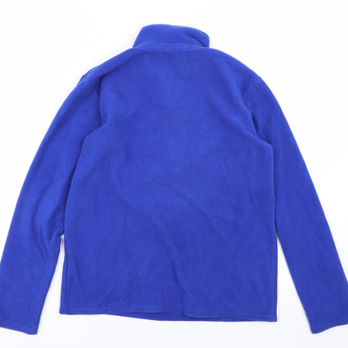 Freedom Trail Womens Blue  Fleece Pullover Sweatshirt Size 4