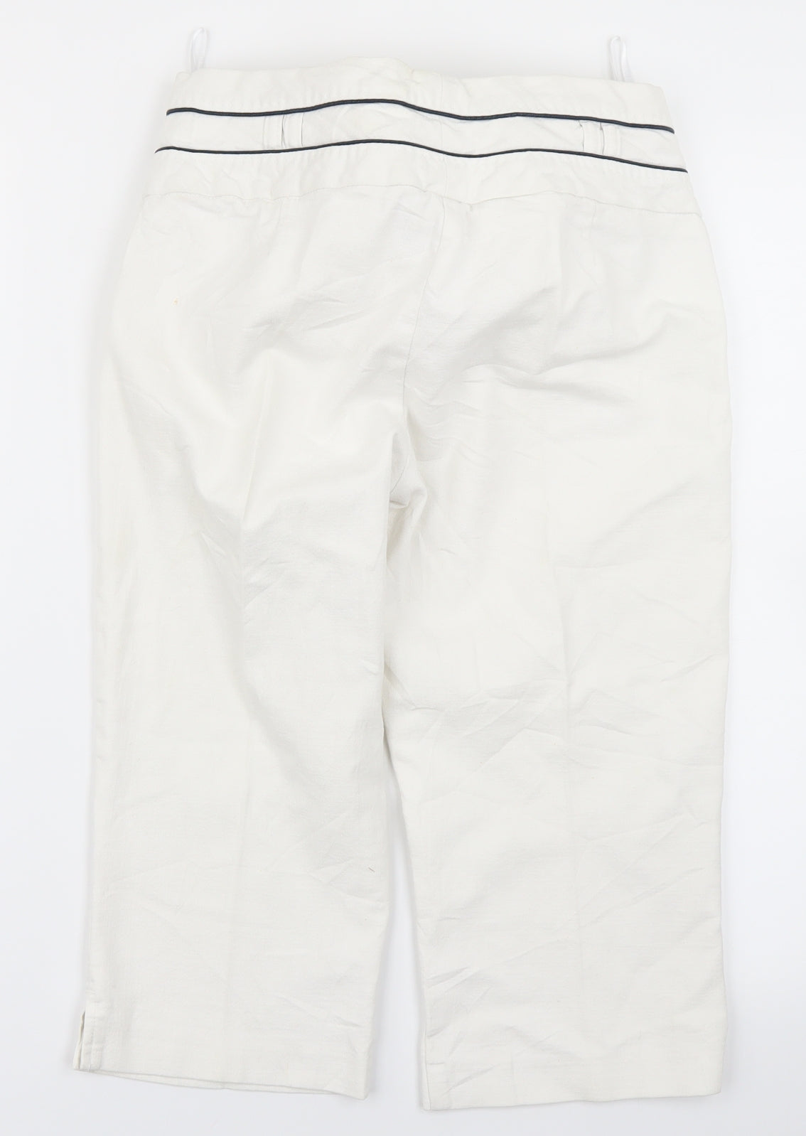 NEXT Womens White   Chino Shorts Size 10
