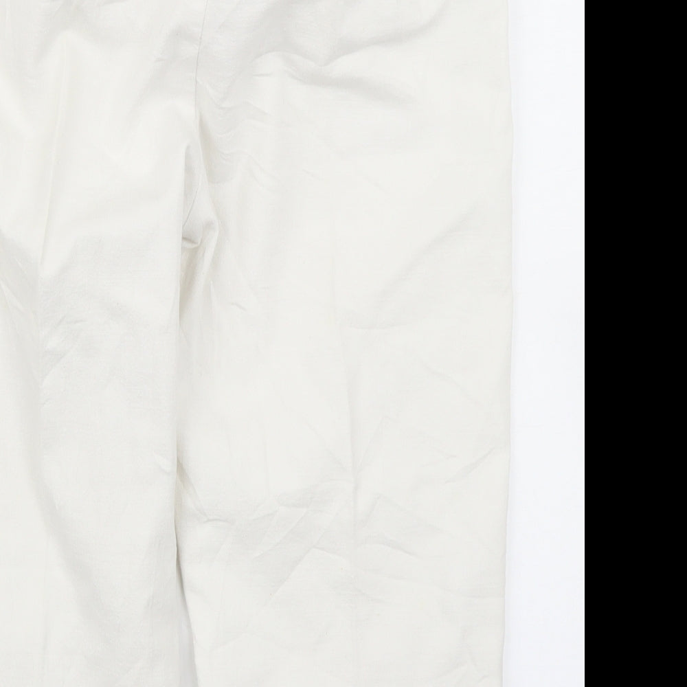 NEXT Womens White   Chino Shorts Size 10