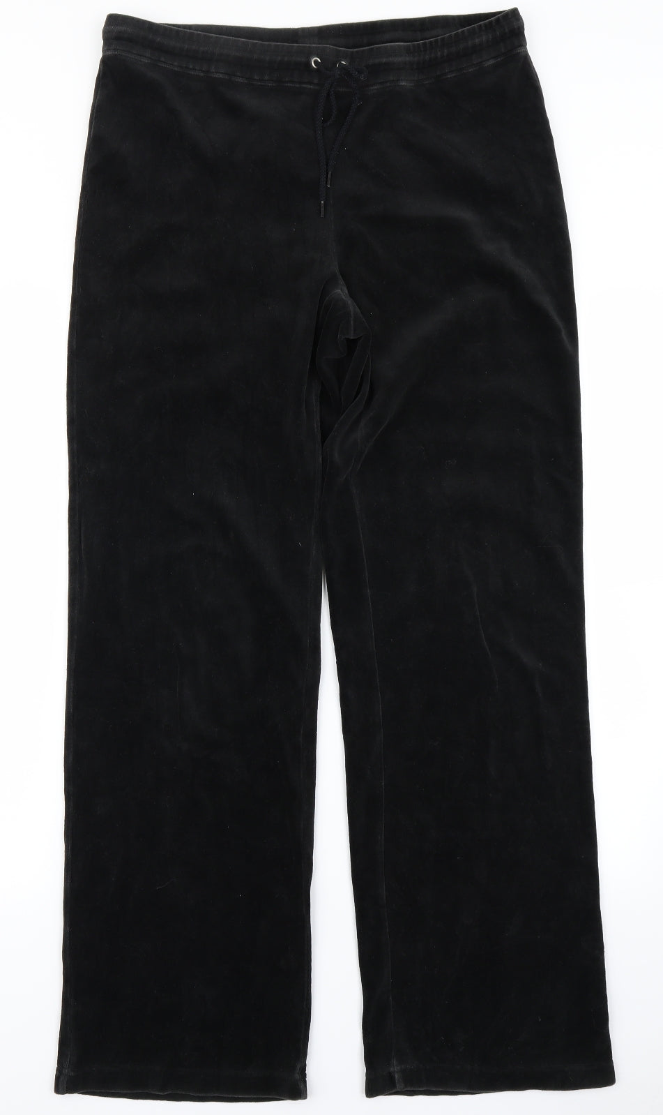 Dreams Womens Black   Jogger Trousers Size M L27 in