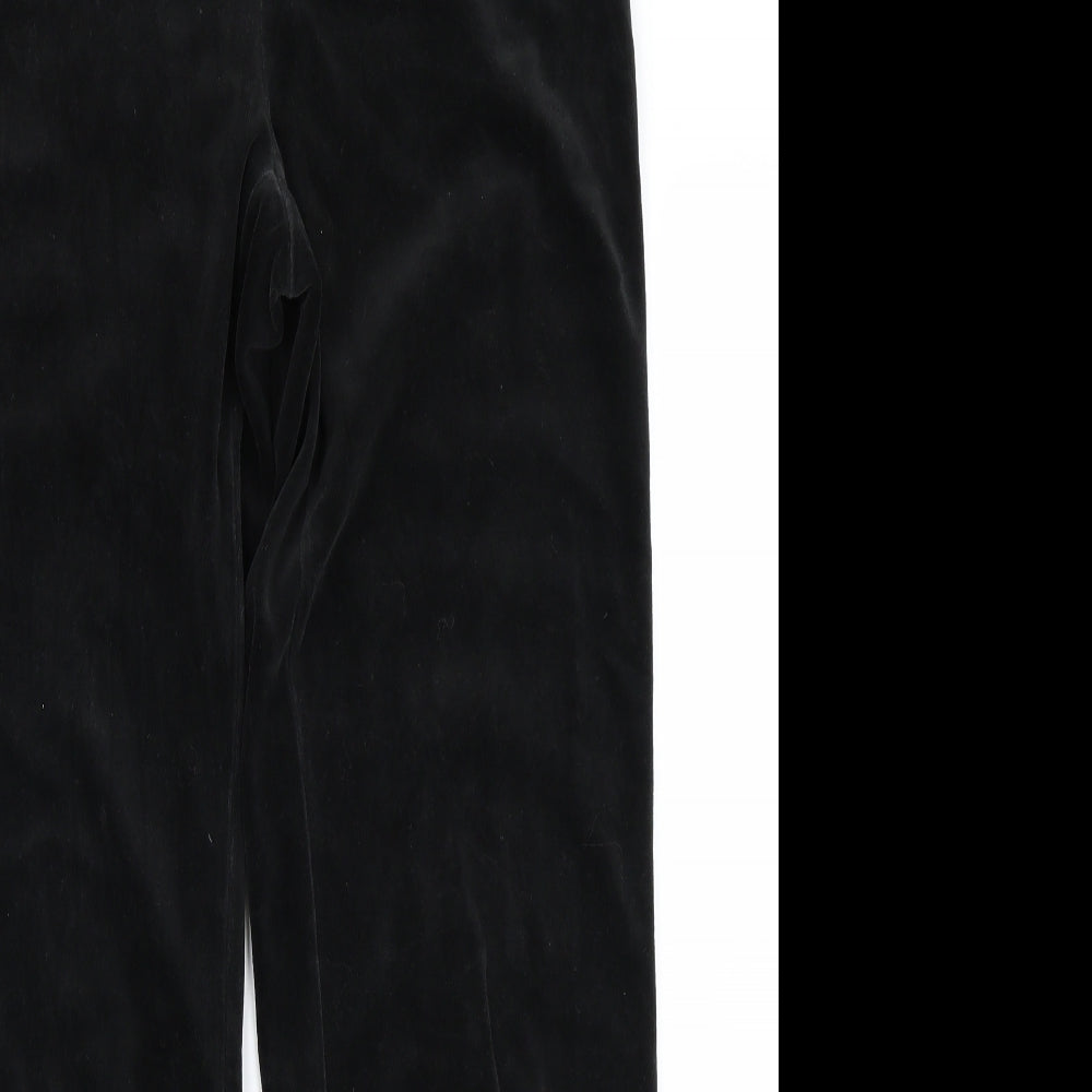 Dreams Womens Black   Jogger Trousers Size M L27 in