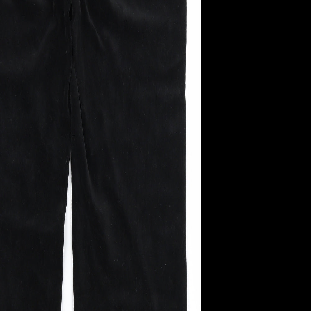 Dreams Womens Black   Jogger Trousers Size M L27 in