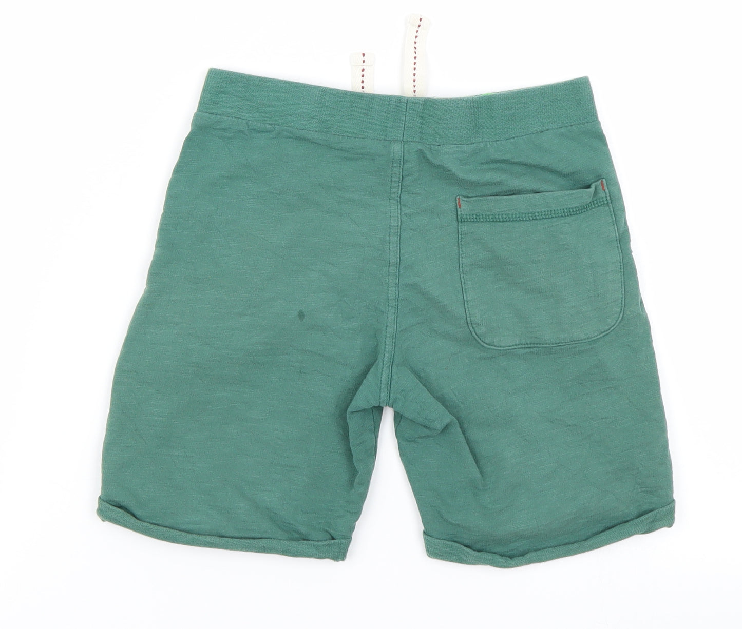 M&Co Boys Green   Sweat Shorts Size 6-7 Years