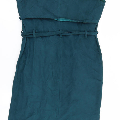 Missguided Womens Blue   Gilet Jacket Size 4