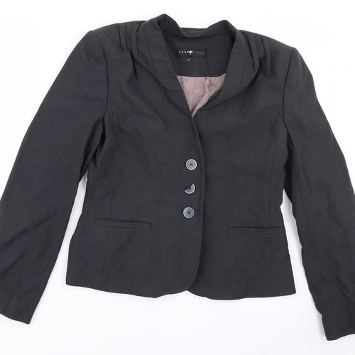 NEXT Womens Black   Jacket Blazer Size 14