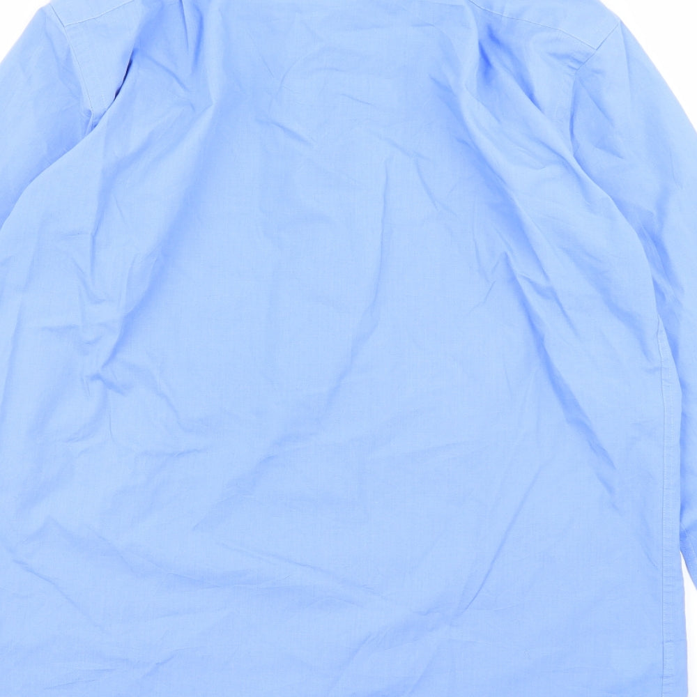 Marks & Spencer Mens Blue    Dress Shirt Size 15