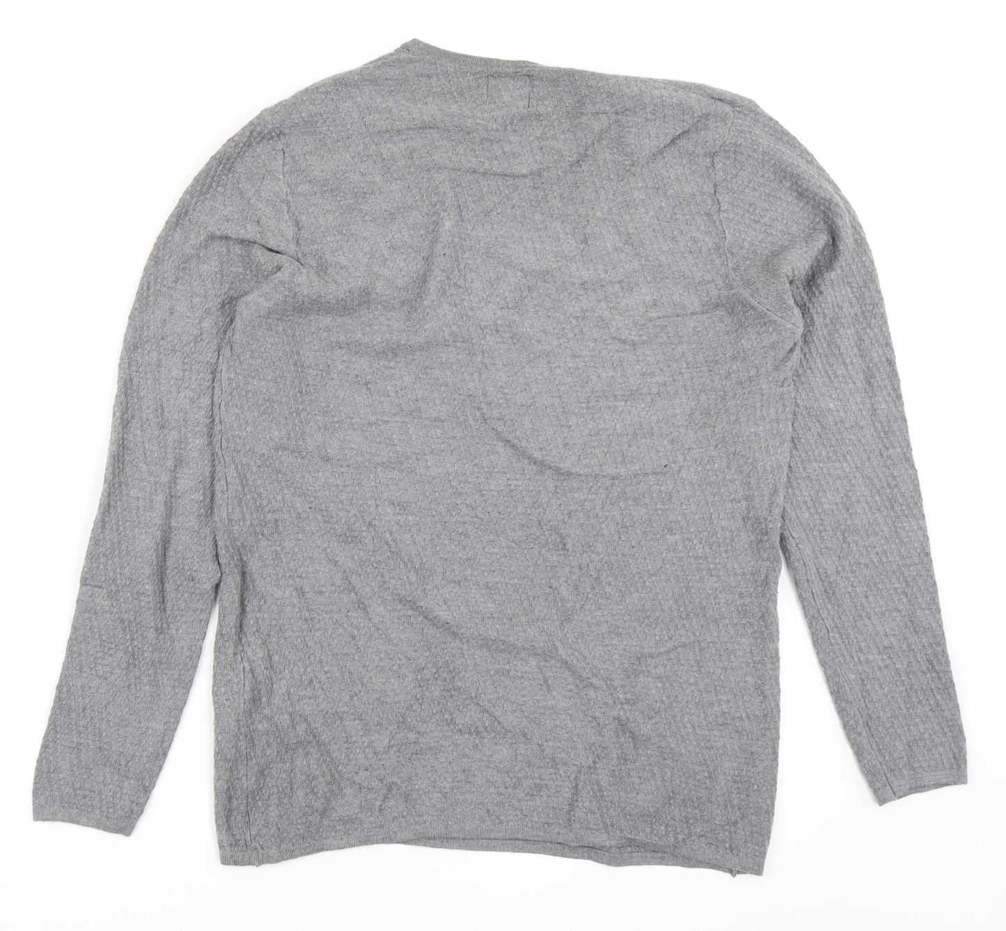 Zara Womens Grey   Basic T-Shirt Size M