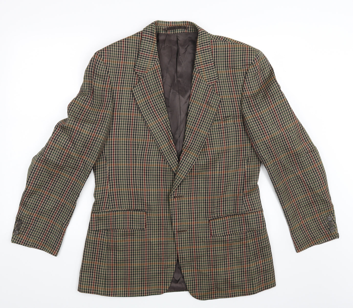 Austin Reed  Mens Multicoloured Check  Jacket Suit Jacket One Size