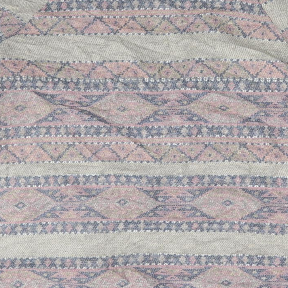 Miss Selfridge Womens Multicoloured Argyle/Diamond  Jacket Coat Size 12