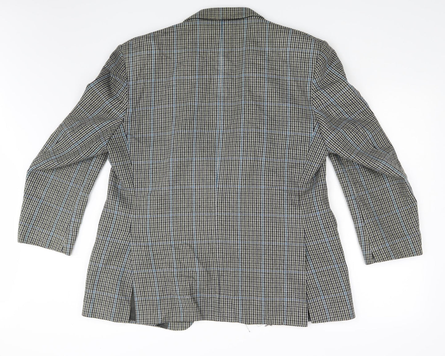 Brook Taverner Mens Green Striped  Jacket Suit Jacket One Size