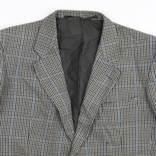 Brook Taverner Mens Green Striped  Jacket Suit Jacket One Size