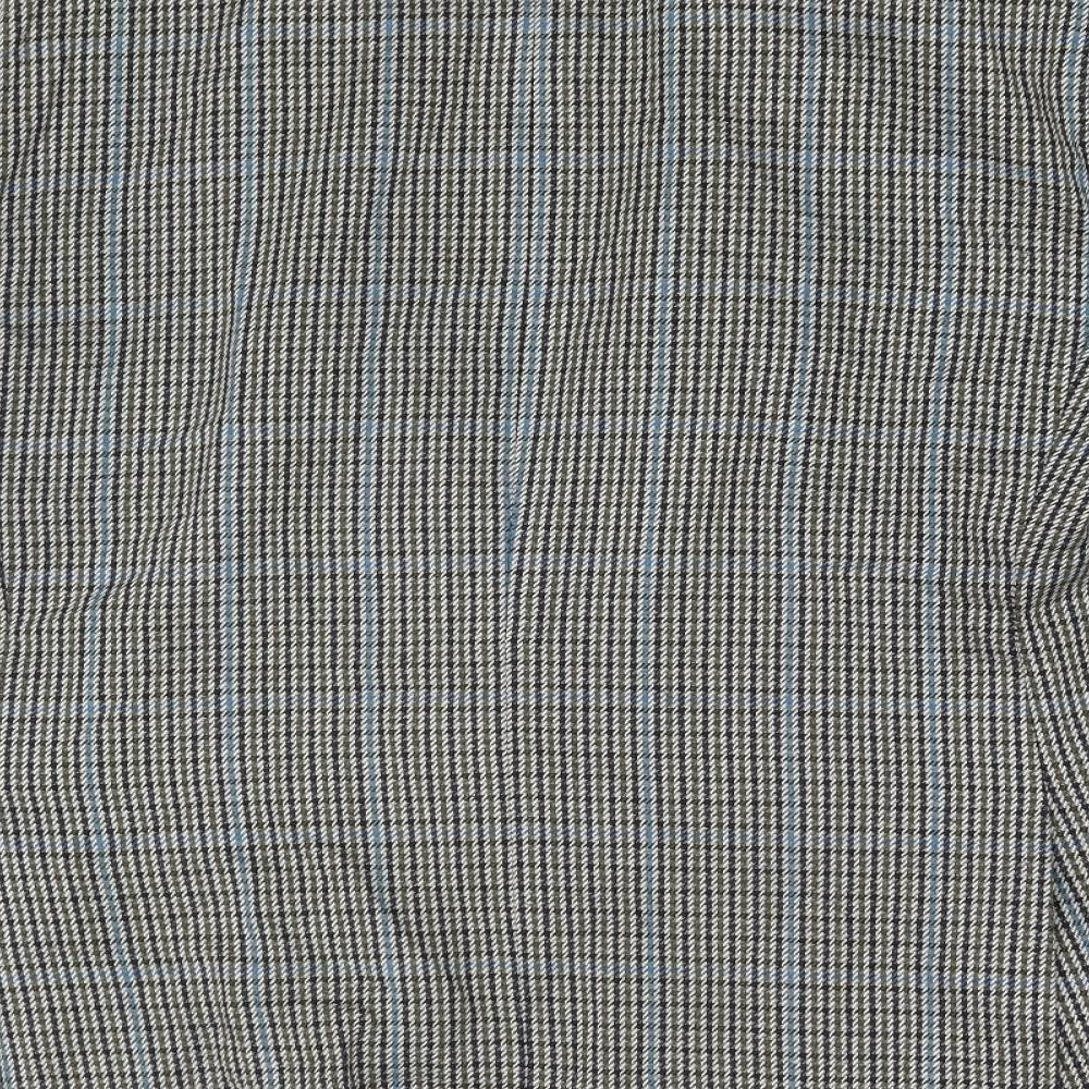 Brook Taverner Mens Green Striped  Jacket Suit Jacket One Size