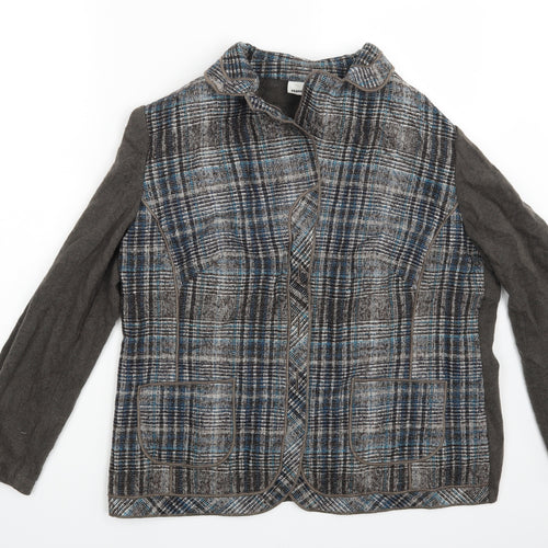 FRANK WALDER Womens Multicoloured   Jacket  Size 20