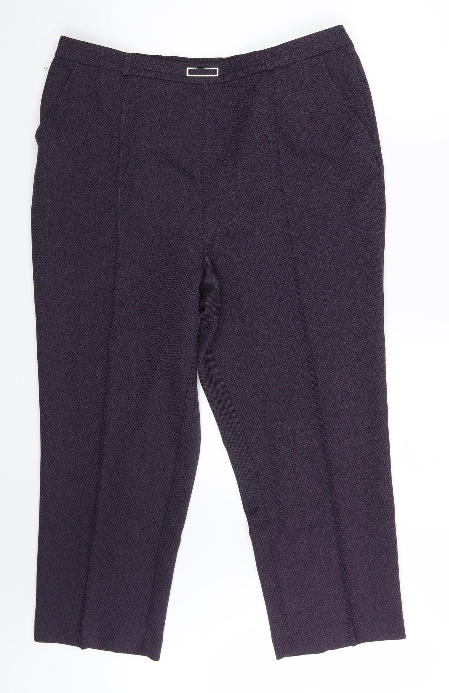 Honor Millburn Womens Purple   Trousers  Size 18 L23 in