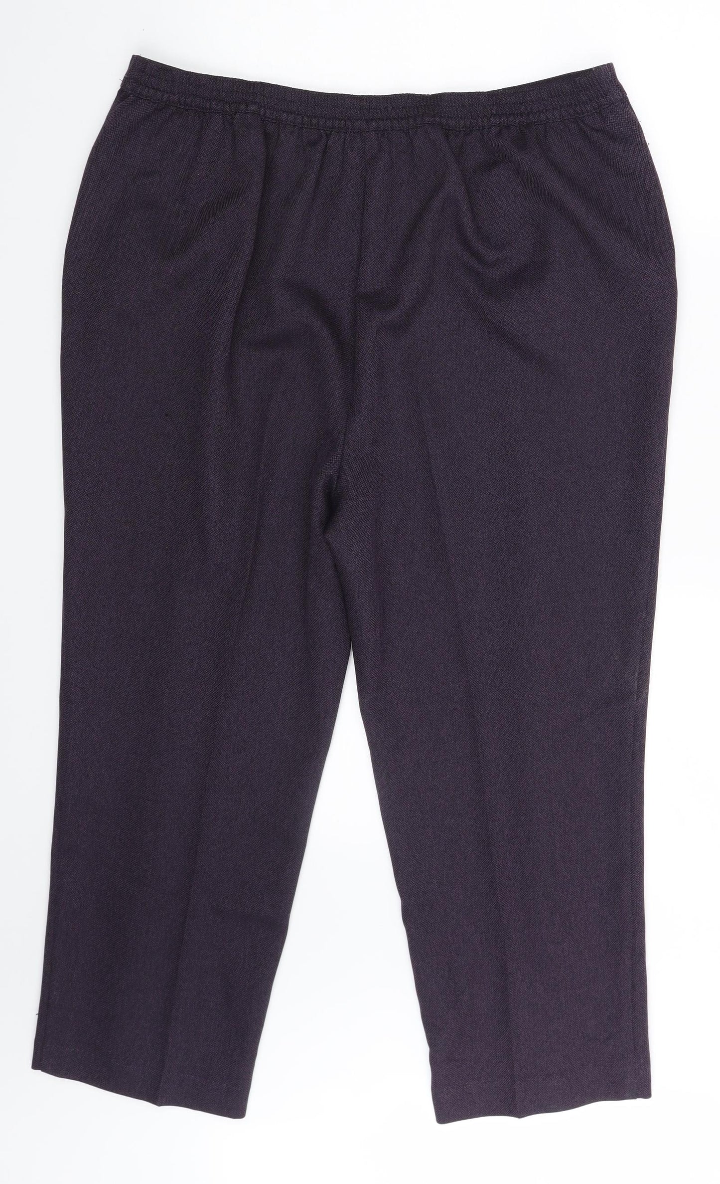 Honor Millburn Womens Purple   Trousers  Size 18 L23 in
