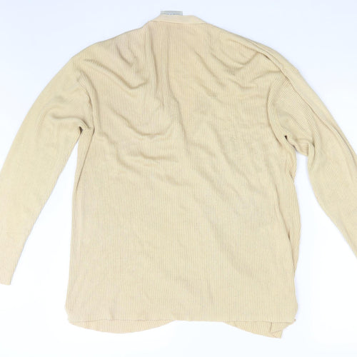 Suchita Womens Gold   Cardigan Jumper One Size