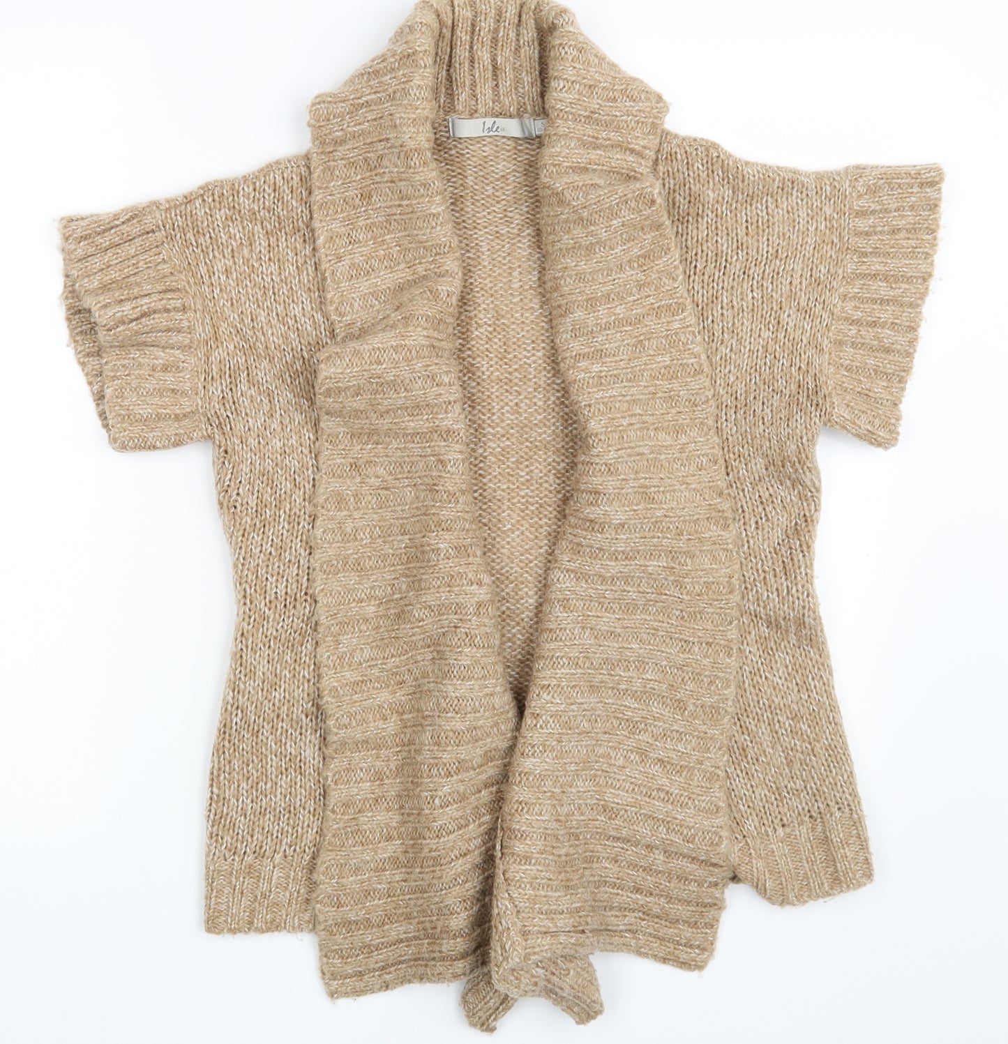Isle Womens Beige   Cardigan Jumper Size 10