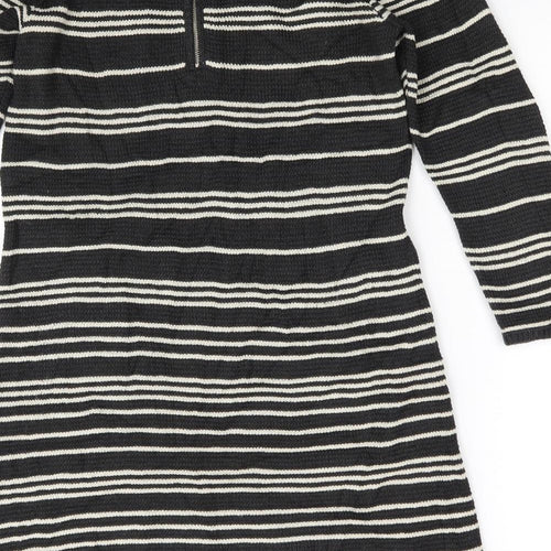 Monsoon Womens Multicoloured Striped  Pullover Jumper Size S