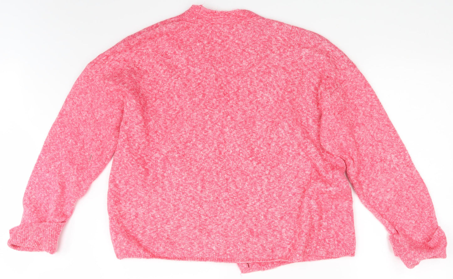 M&S Womens Pink   Cardigan Jumper Size L