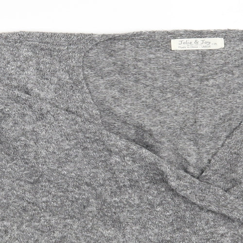 Jolie & Joy Womens Grey   Pullover Jumper Size L