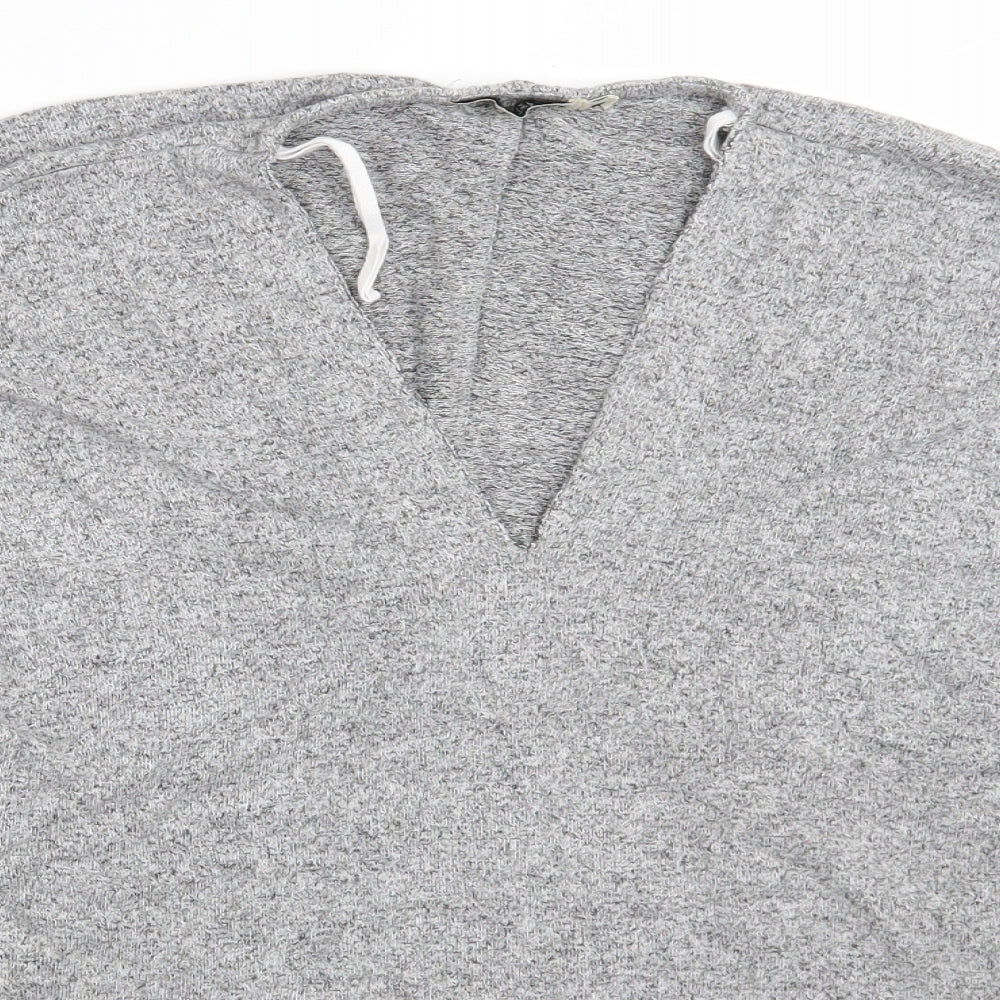Chance or Fate Womens Grey   Pullover Sweatshirt Size M