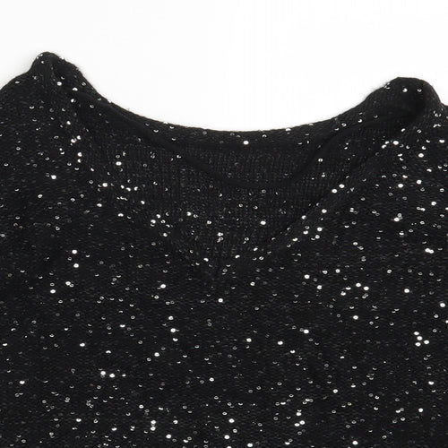 Vera Moda` Womens Black   Pullover Jumper One Size
