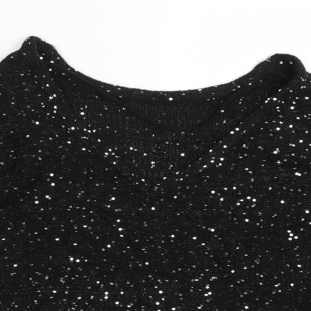 Vera Moda` Womens Black   Pullover Jumper One Size
