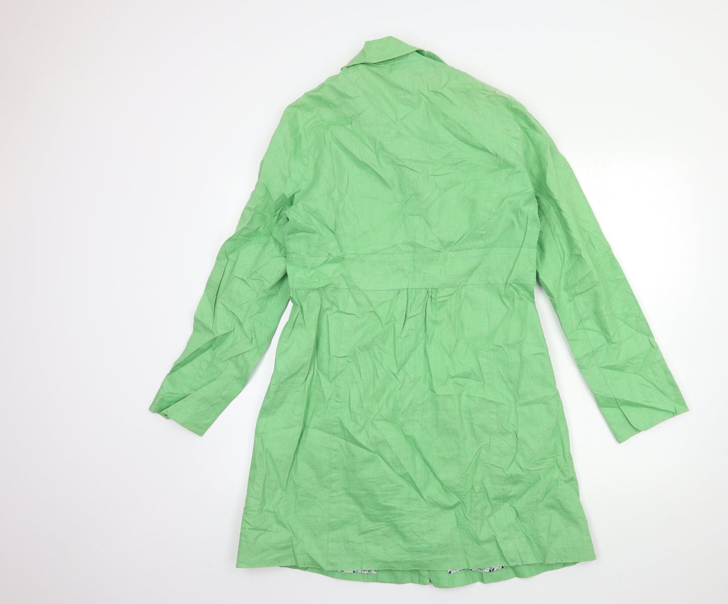 mosnoon Womens Green   Overcoat Coat Size 14