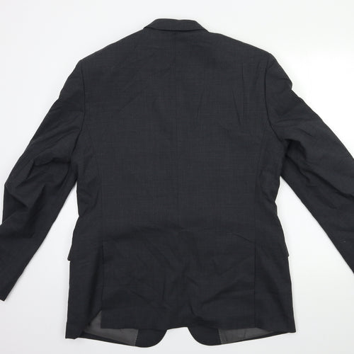 WHICHERY Mens Grey   Jacket Suit Jacket Size 42