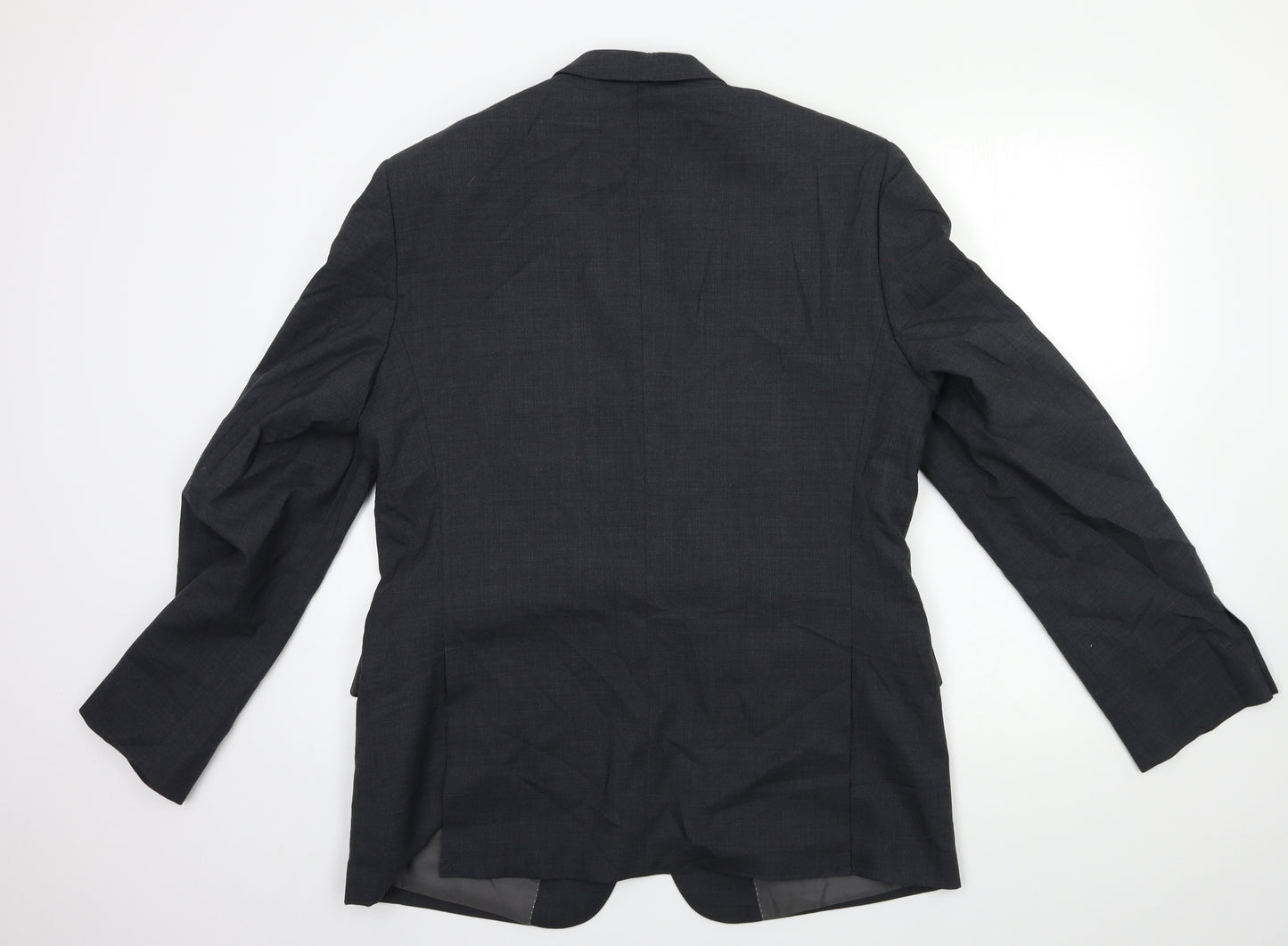 WHICHERY Mens Grey   Jacket Suit Jacket Size 42