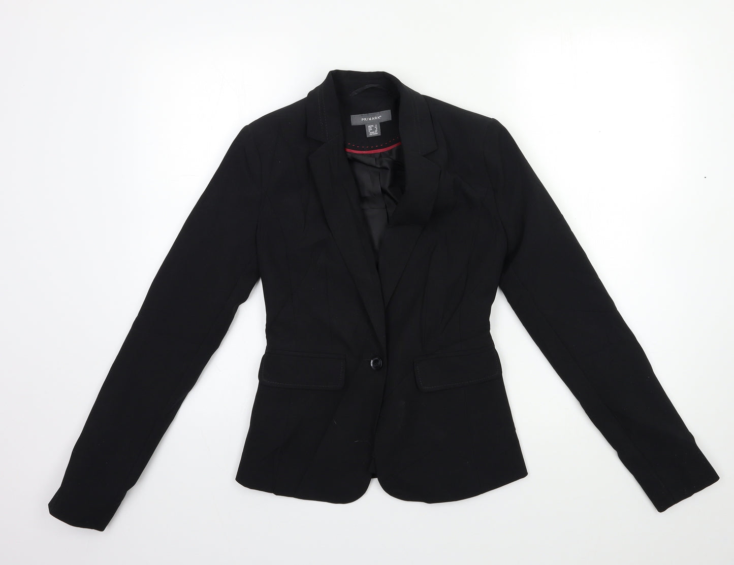 Primark Womens Black   Jacket Blazer Size 4