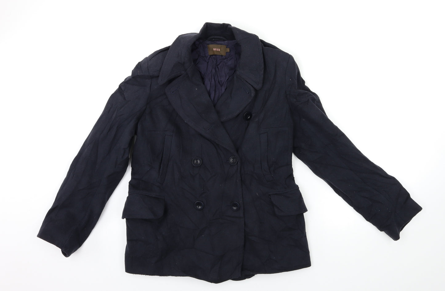 Reiss Womens Blue   Jacket Coat Size L