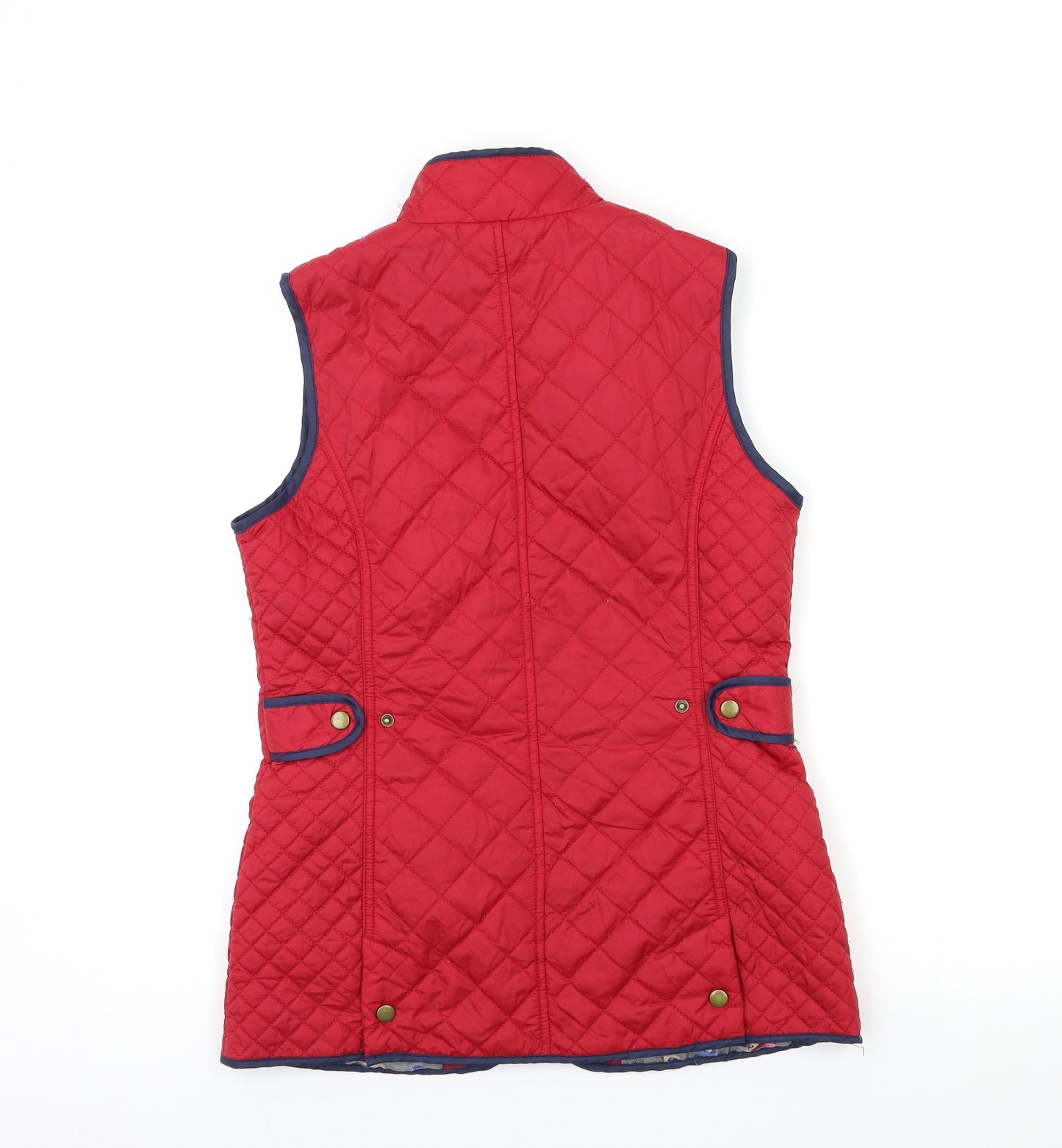 Laura Ashley Womens Red   Gilet Jacket Size 8