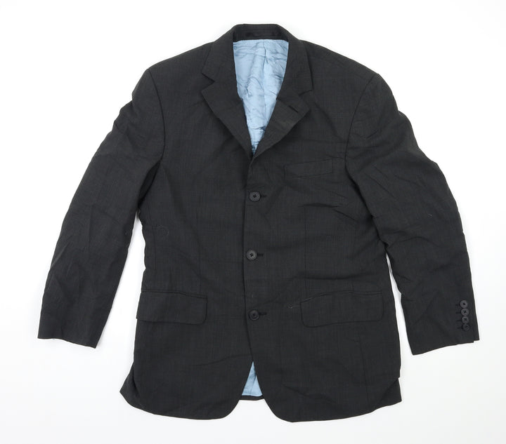 Cecil gee Mens Grey Jacket Suit Jacket Size 38