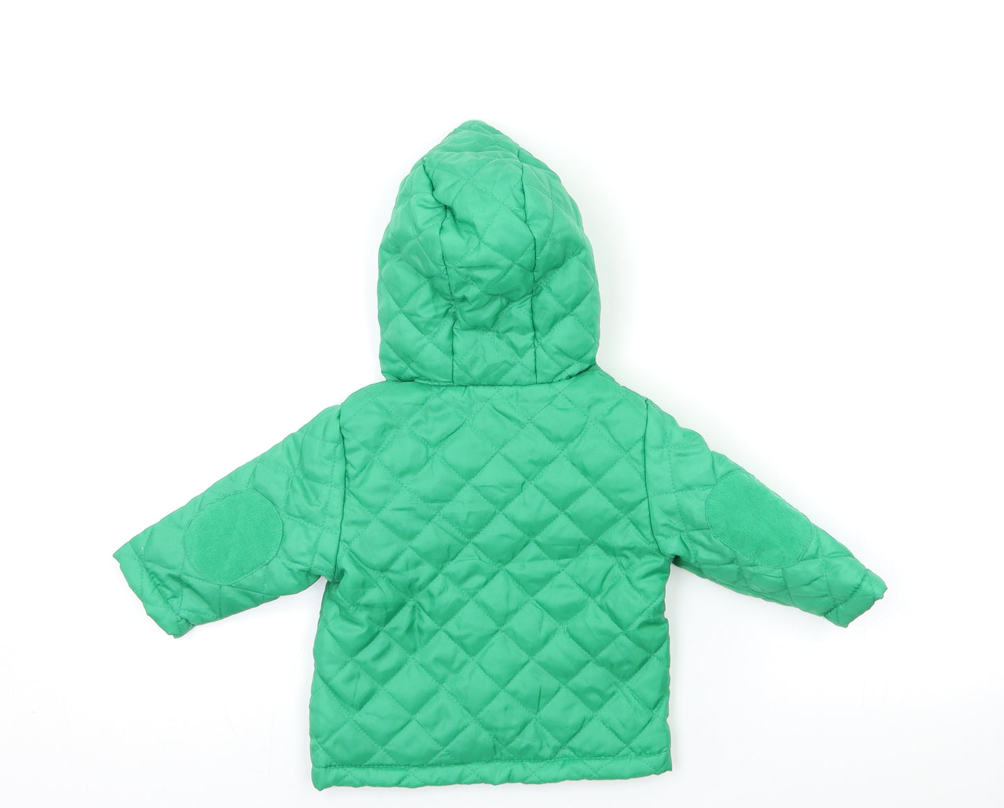 Ladybird Boys Green   Overcoat Coat Size 6-7 Years