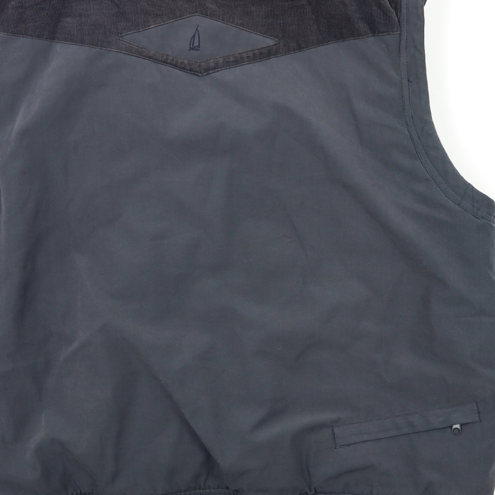 DOCK BAY Mens Grey   Gilet Jacket Size 2XL