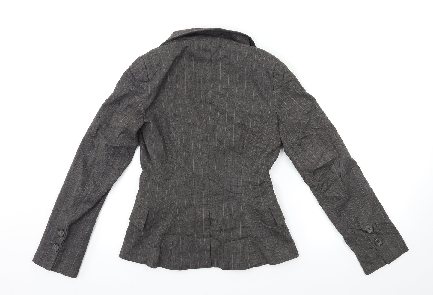 Warehouse Womens Grey   Jacket Blazer Size 6