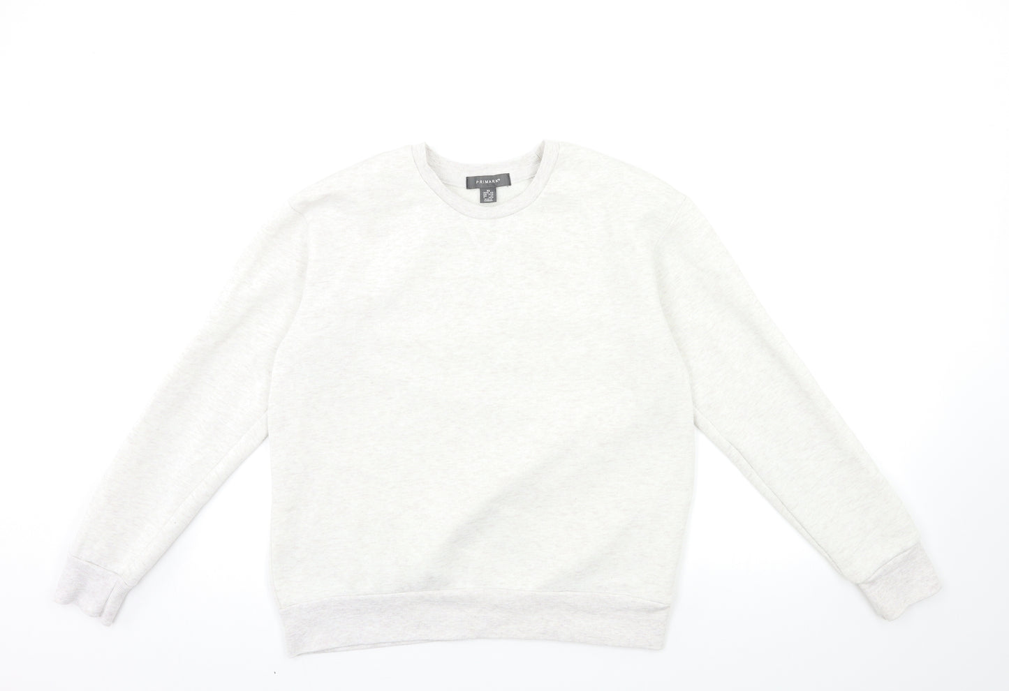 Primark Womens Grey   Pullover Sweatshirt Size 6