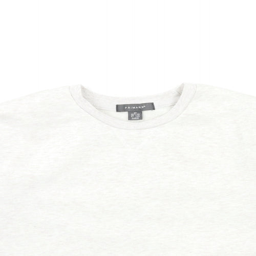 Primark Womens Grey   Pullover Sweatshirt Size 6