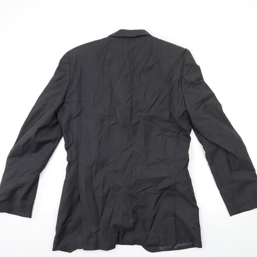 Preworn Mens Grey   Jacket Suit Jacket Size 46