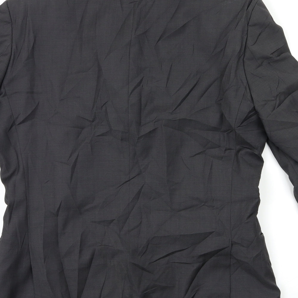 Preworn Mens Grey   Jacket Suit Jacket Size 46