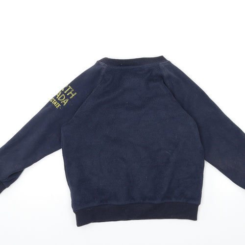 F&F Boys Blue   Pullover Sweatshirt Size 5-6 Years