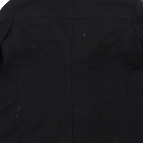 La Redoute Womens Black   Overcoat Coat Size 6