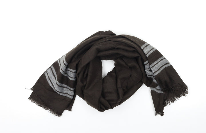MO ACESSORIES Mens Bronze Spotted  Scarf  One Size