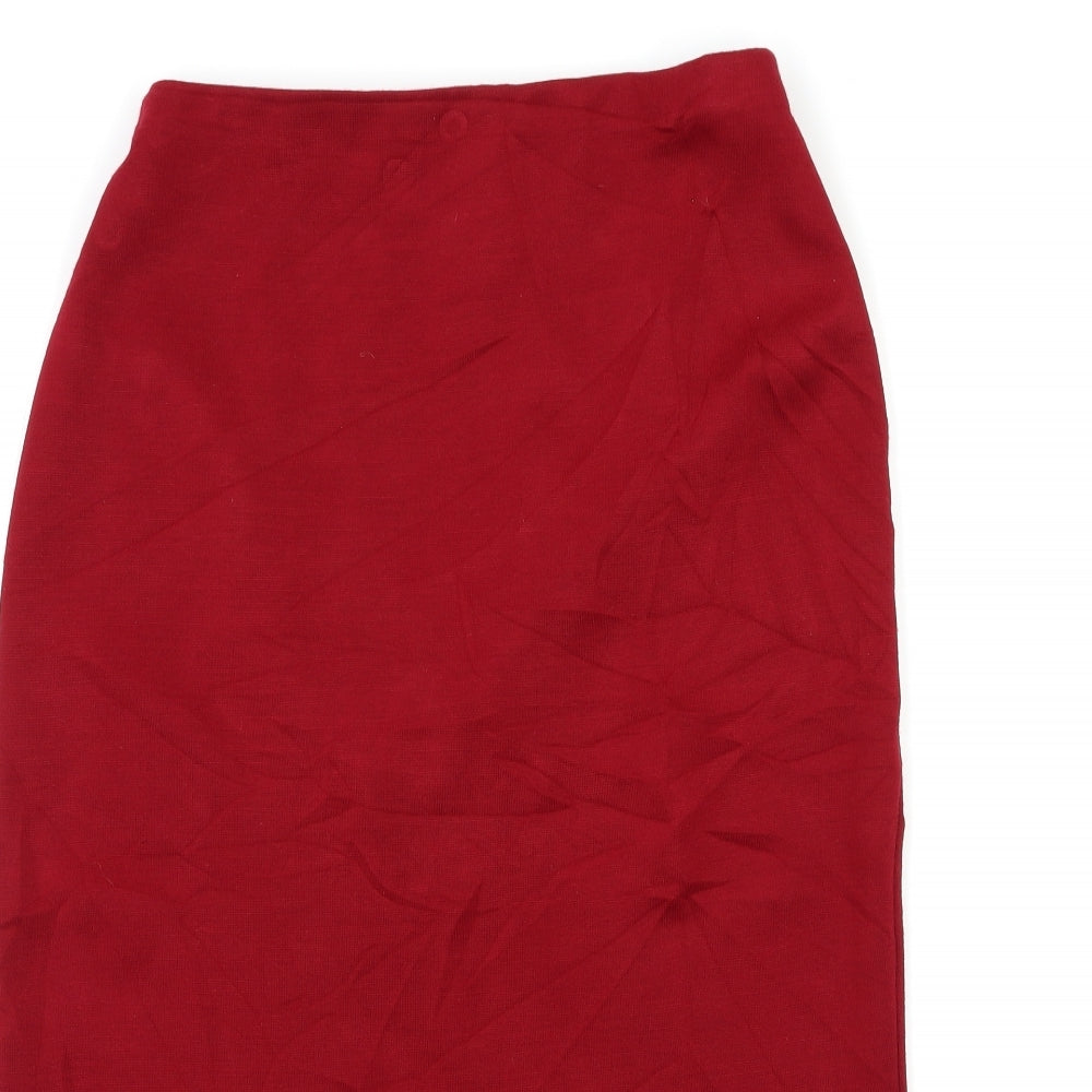 Roman Womens Red   Straight & Pencil Skirt Size 12
