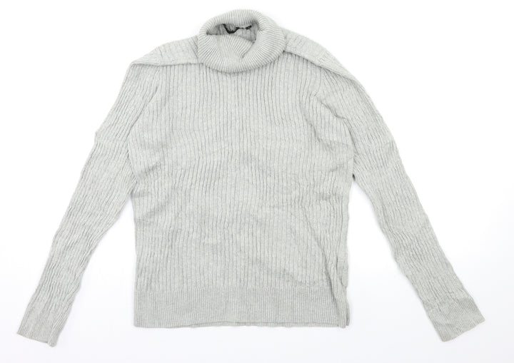 Jeanne Pierre Womens Green Knit Pullover Jumper Size 12