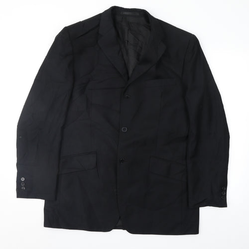 Burton Mens Black   Jacket Suit Jacket Size 40
