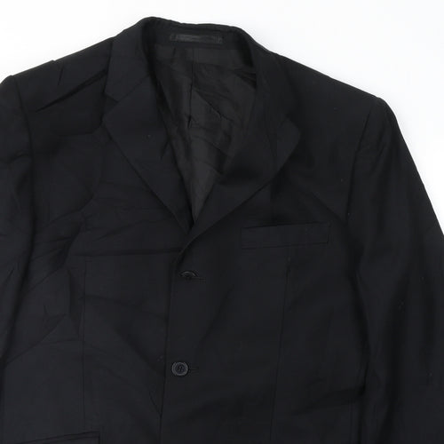 Burton Mens Black   Jacket Suit Jacket Size 40